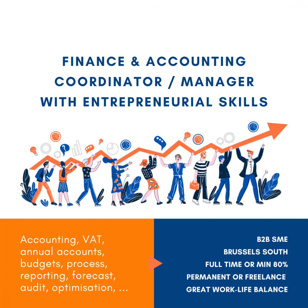 Finance & Accounting Coordinator/Manager with entrepreneurial skills